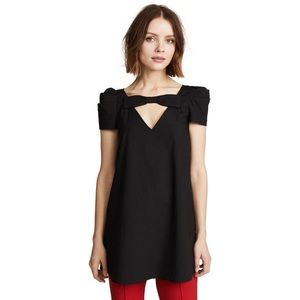 Moschino Boutique - bow detail short sleeve blouse